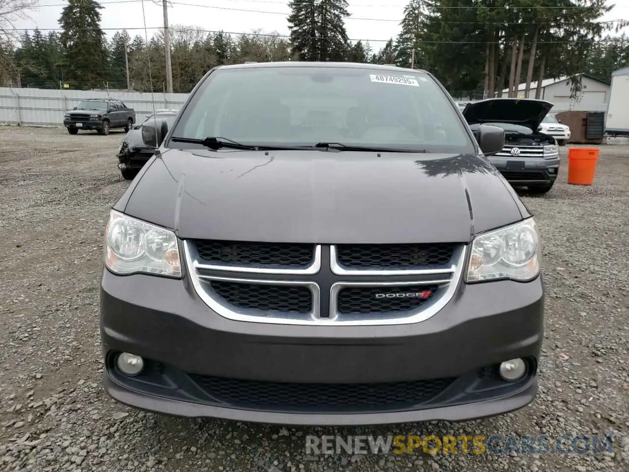 5 Photograph of a damaged car 2C4RDGCG3KR788598 DODGE CARAVAN 2019