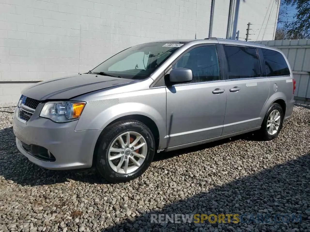 1 Photograph of a damaged car 2C4RDGCG3KR798287 DODGE CARAVAN 2019