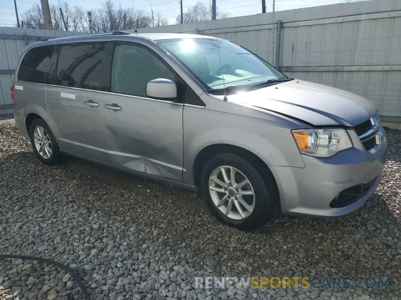 4 Photograph of a damaged car 2C4RDGCG3KR798287 DODGE CARAVAN 2019