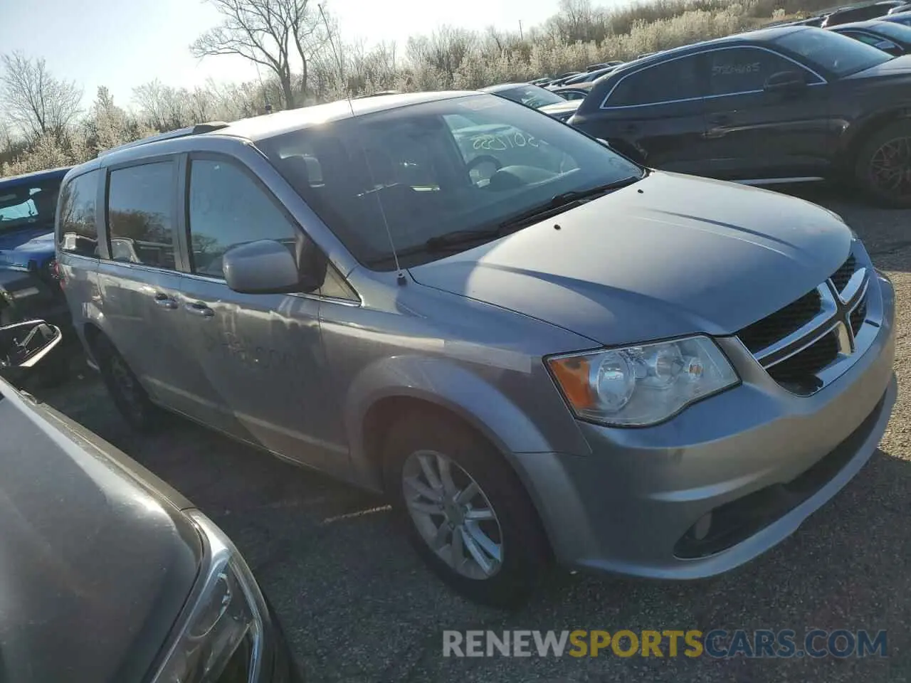 4 Photograph of a damaged car 2C4RDGCG3KR804654 DODGE CARAVAN 2019