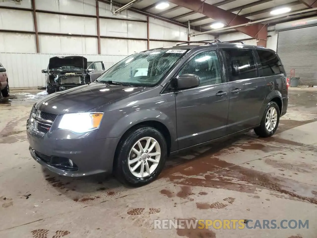 1 Photograph of a damaged car 2C4RDGCG4KR546094 DODGE CARAVAN 2019