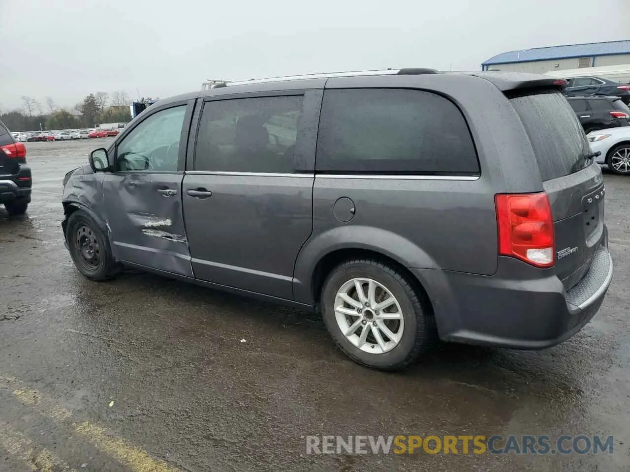 2 Photograph of a damaged car 2C4RDGCG4KR648219 DODGE CARAVAN 2019