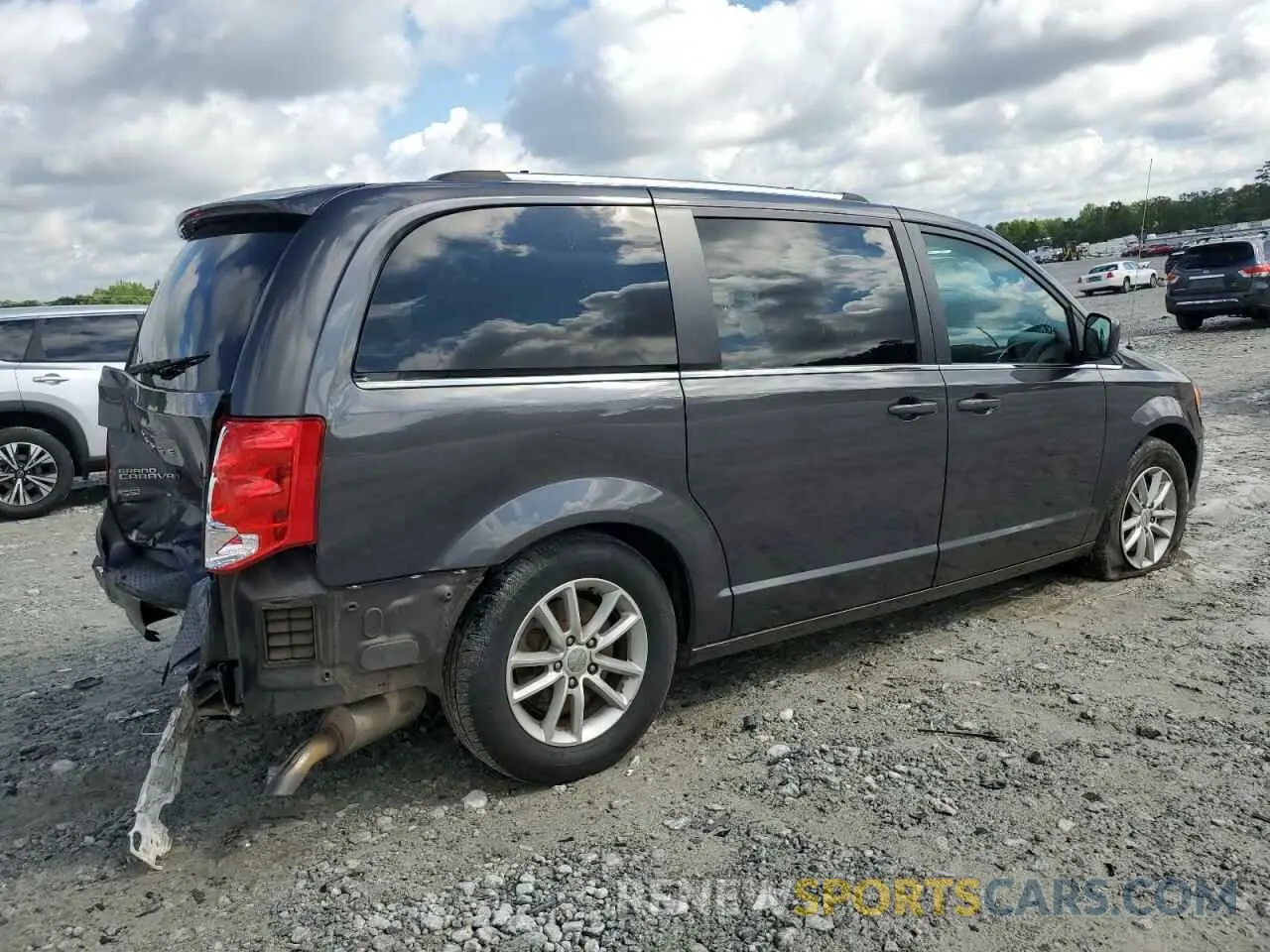 3 Photograph of a damaged car 2C4RDGCG4KR774483 DODGE CARAVAN 2019