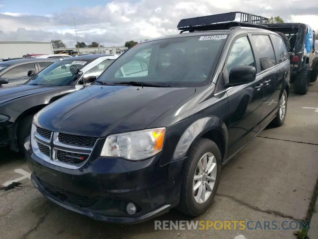 1 Photograph of a damaged car 2C4RDGCG5KR511273 DODGE CARAVAN 2019