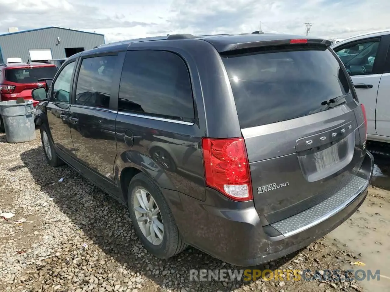 2 Photograph of a damaged car 2C4RDGCG5KR614693 DODGE CARAVAN 2019