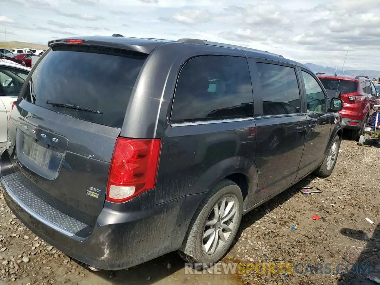3 Photograph of a damaged car 2C4RDGCG5KR614693 DODGE CARAVAN 2019