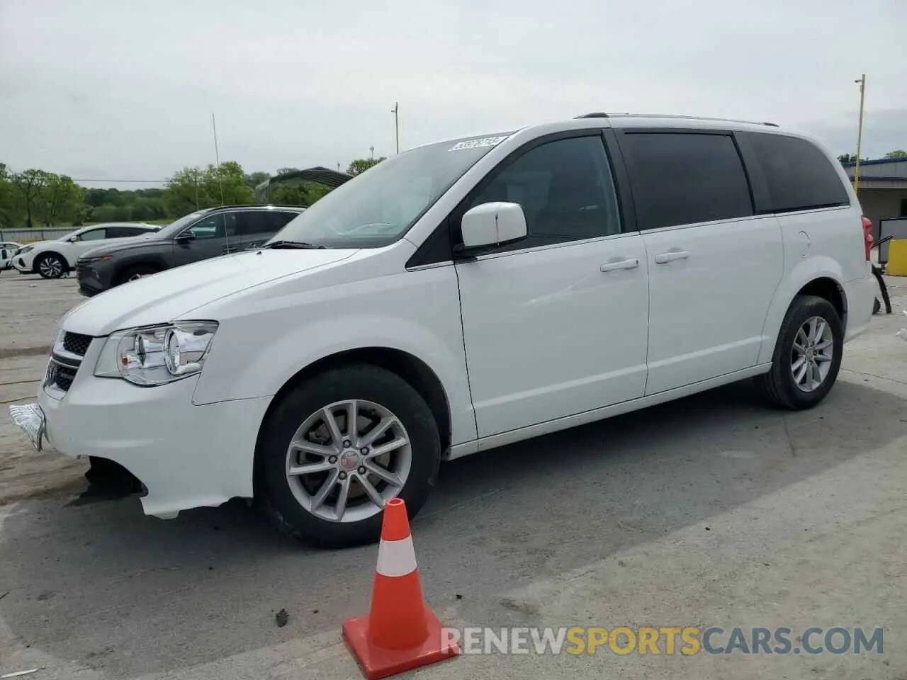 1 Photograph of a damaged car 2C4RDGCG5KR621790 DODGE CARAVAN 2019
