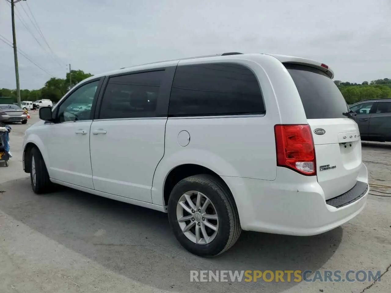 2 Photograph of a damaged car 2C4RDGCG5KR621790 DODGE CARAVAN 2019