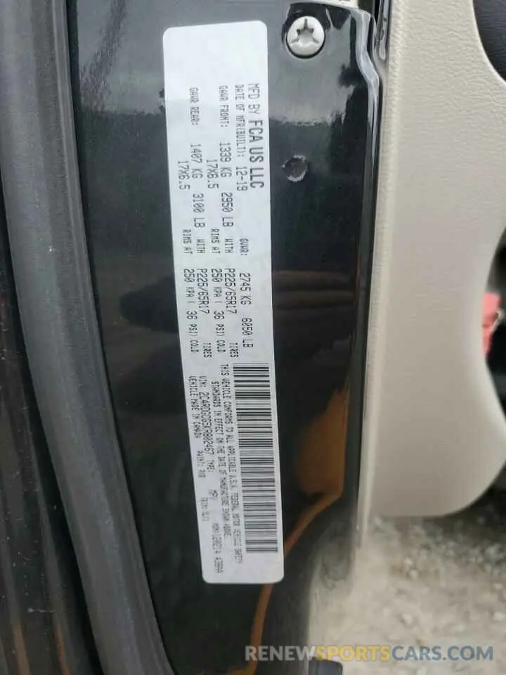 16 Photograph of a damaged car 2C4RDGCG5KR802467 DODGE CARAVAN 2019