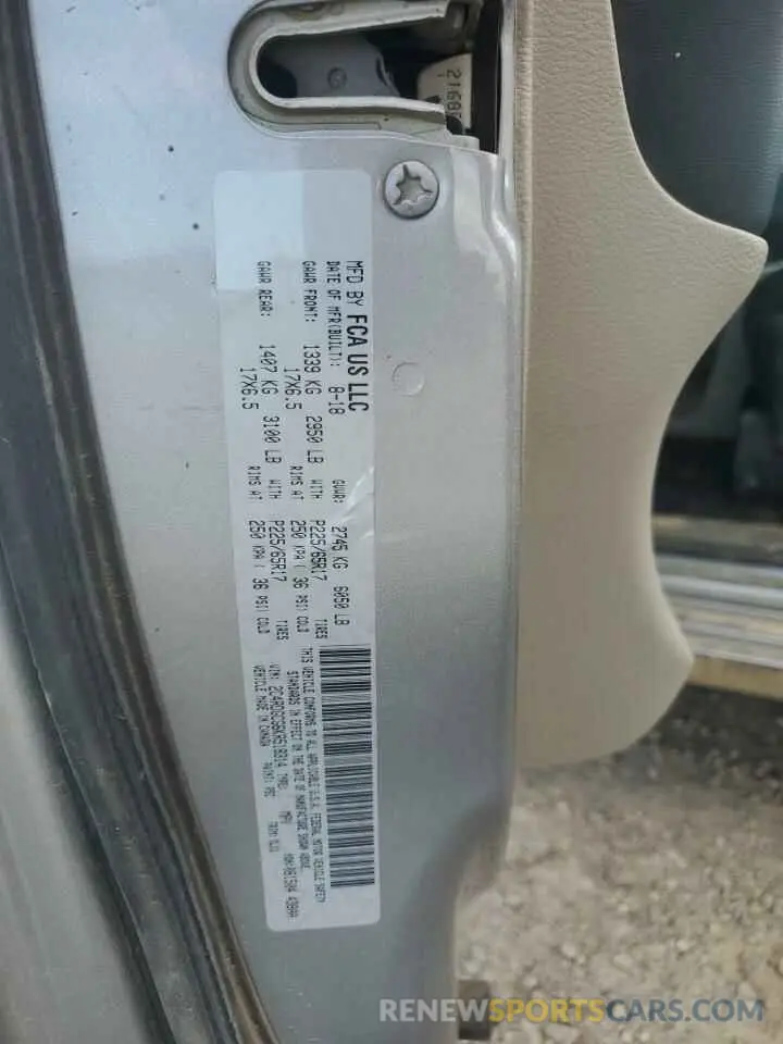 13 Photograph of a damaged car 2C4RDGCG6KR518314 DODGE CARAVAN 2019