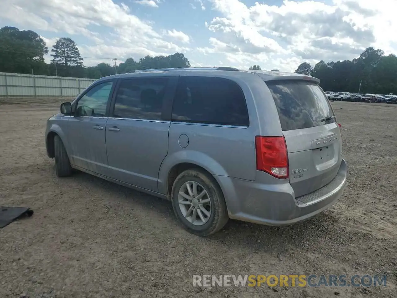 2 Photograph of a damaged car 2C4RDGCG6KR518314 DODGE CARAVAN 2019
