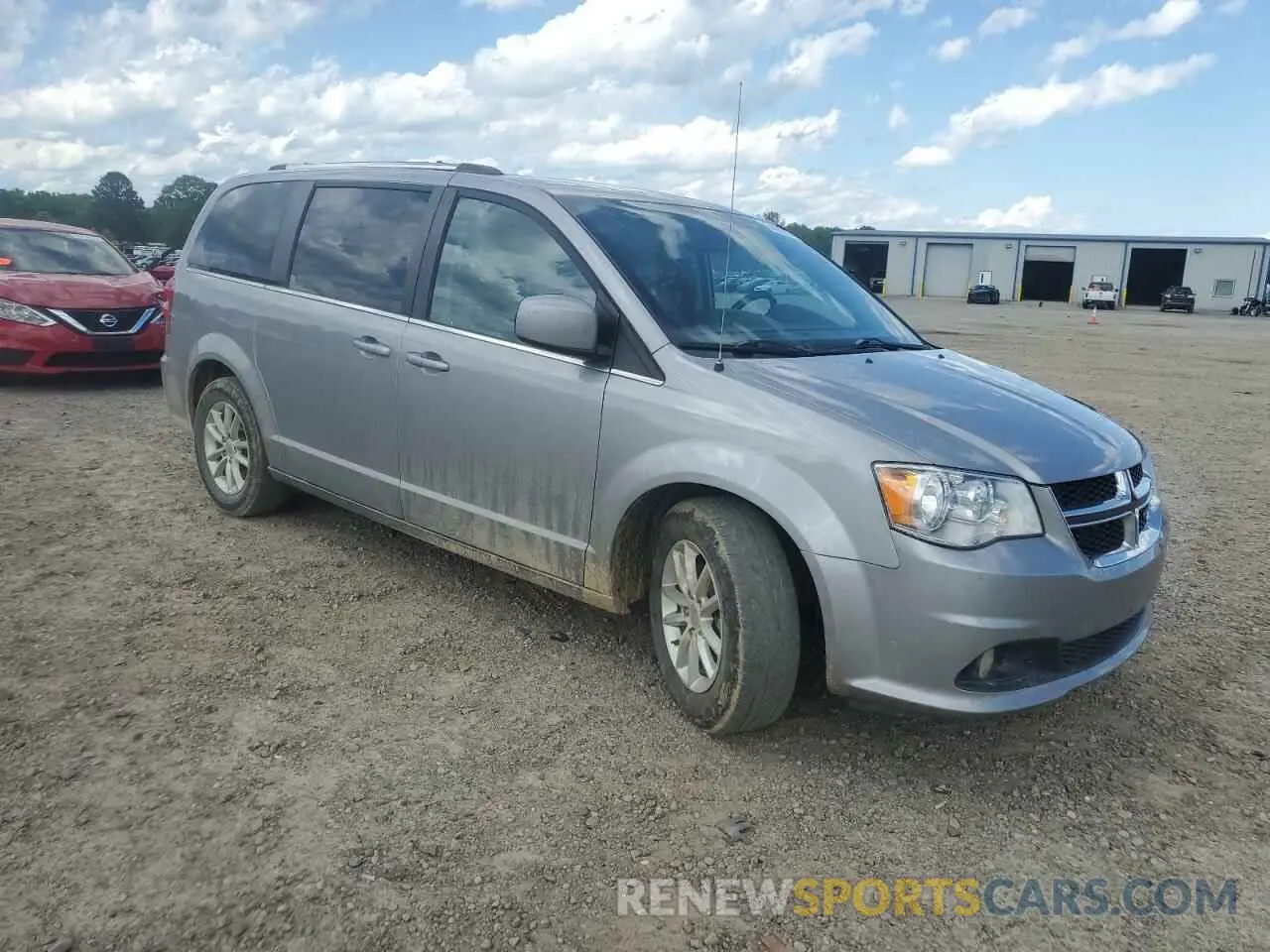 4 Photograph of a damaged car 2C4RDGCG6KR518314 DODGE CARAVAN 2019