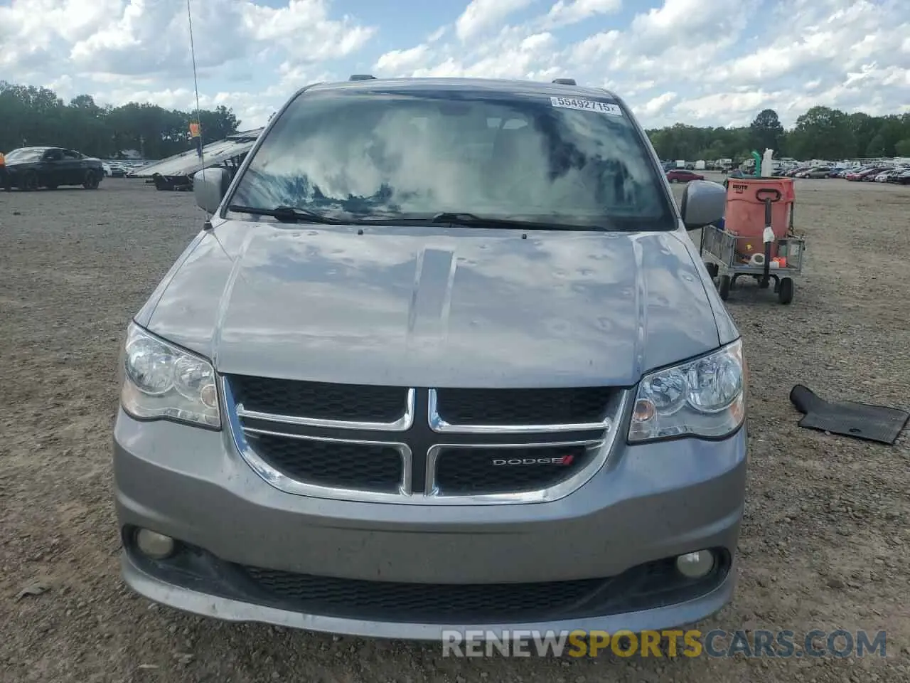 5 Photograph of a damaged car 2C4RDGCG6KR518314 DODGE CARAVAN 2019