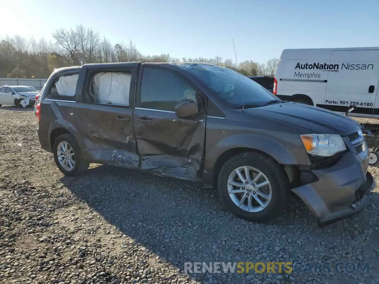 4 Photograph of a damaged car 2C4RDGCG6KR595927 DODGE CARAVAN 2019