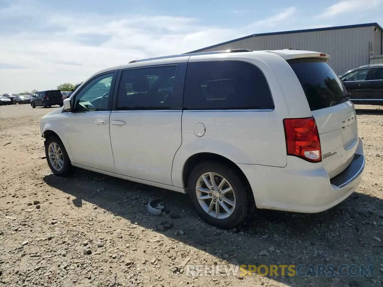 2 Photograph of a damaged car 2C4RDGCG6KR632460 DODGE CARAVAN 2019