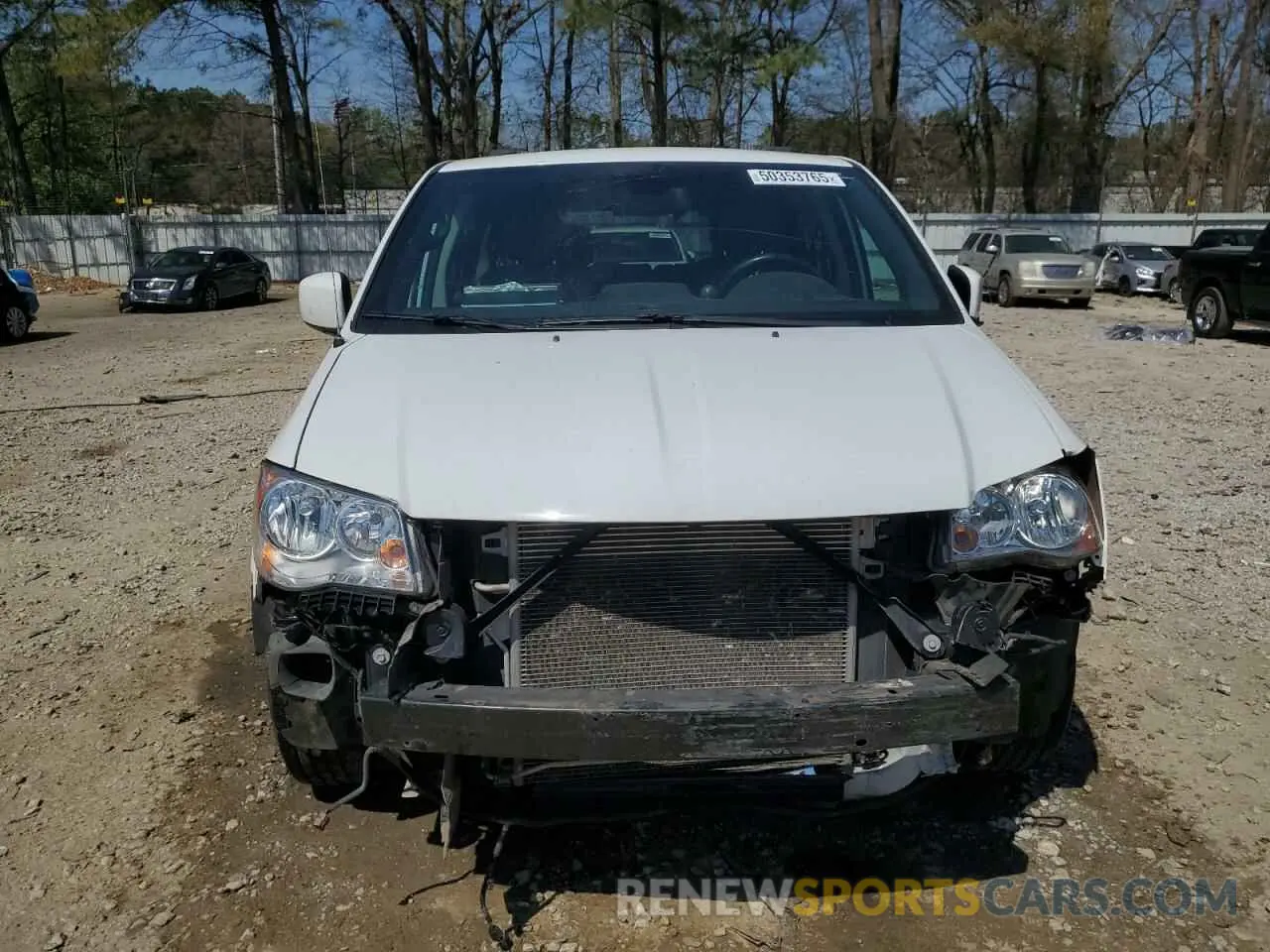 5 Photograph of a damaged car 2C4RDGCG6KR632460 DODGE CARAVAN 2019