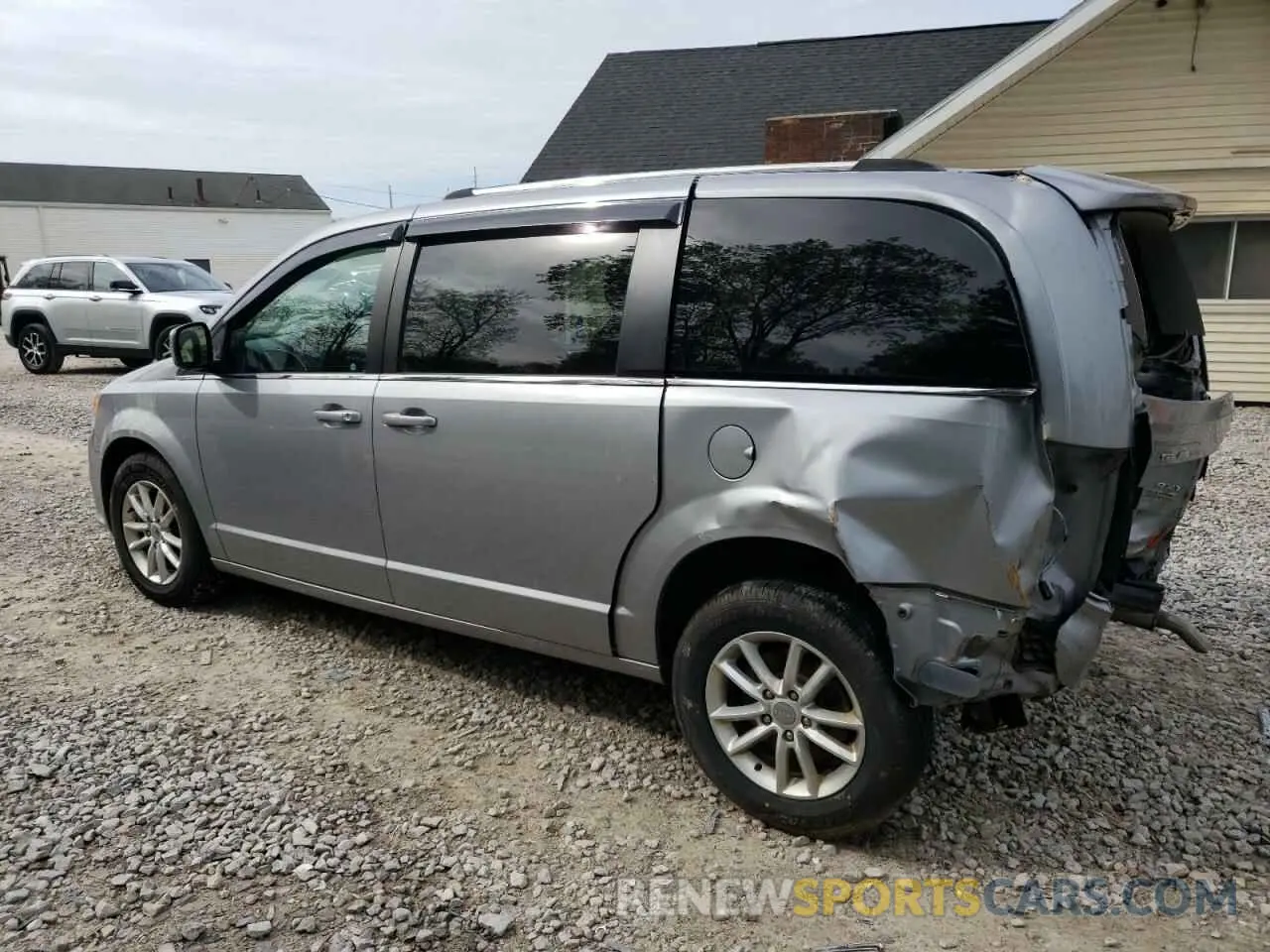 2 Photograph of a damaged car 2C4RDGCG6KR800596 DODGE CARAVAN 2019