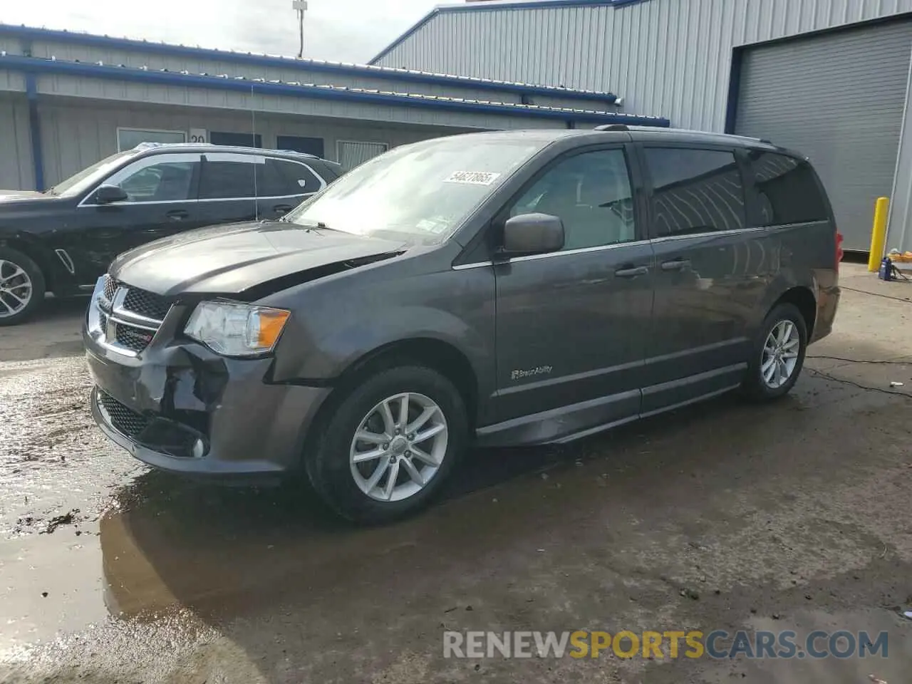 1 Photograph of a damaged car 2C4RDGCG7KR596391 DODGE CARAVAN 2019