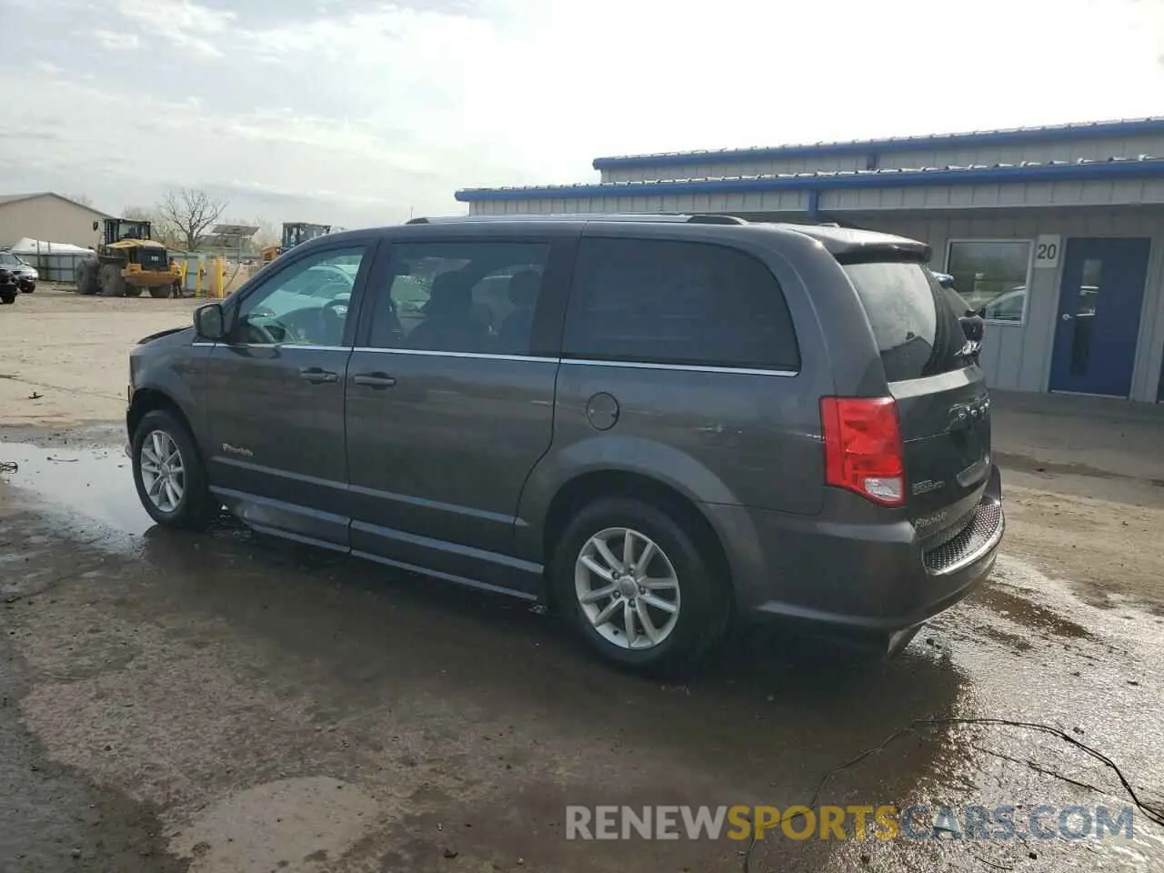 2 Photograph of a damaged car 2C4RDGCG7KR596391 DODGE CARAVAN 2019