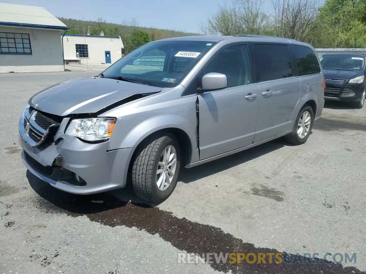 1 Photograph of a damaged car 2C4RDGCG7KR622259 DODGE CARAVAN 2019