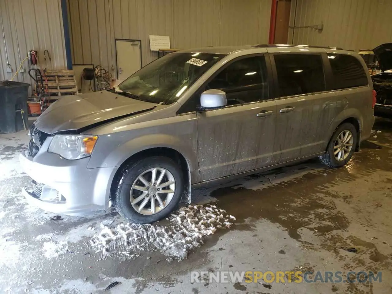 1 Photograph of a damaged car 2C4RDGCG7KR634959 DODGE CARAVAN 2019
