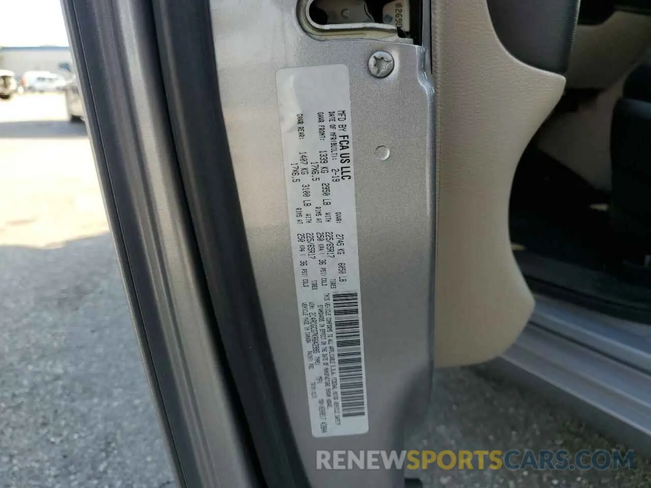 13 Photograph of a damaged car 2C4RDGCG7KR642995 DODGE CARAVAN 2019