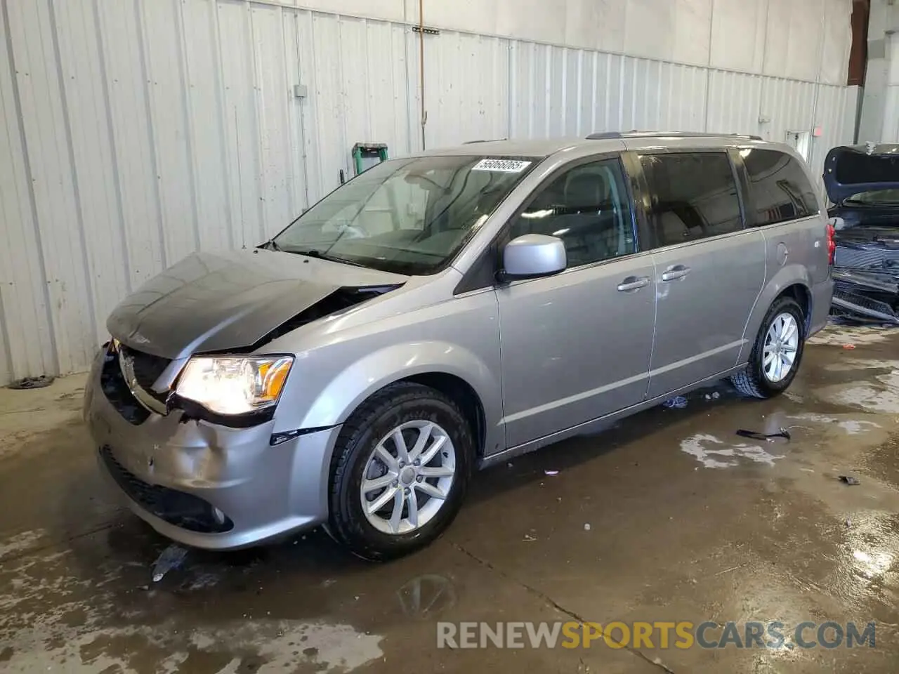 1 Photograph of a damaged car 2C4RDGCG7KR692392 DODGE CARAVAN 2019