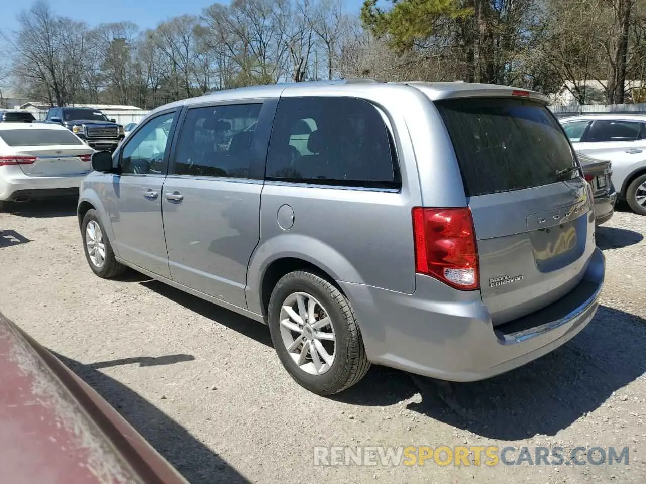 2 Photograph of a damaged car 2C4RDGCG7KR701351 DODGE CARAVAN 2019