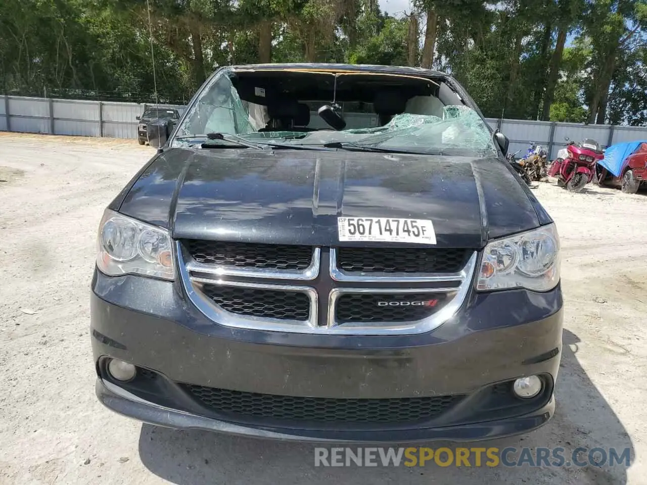 5 Photograph of a damaged car 2C4RDGCG7KR716710 DODGE CARAVAN 2019