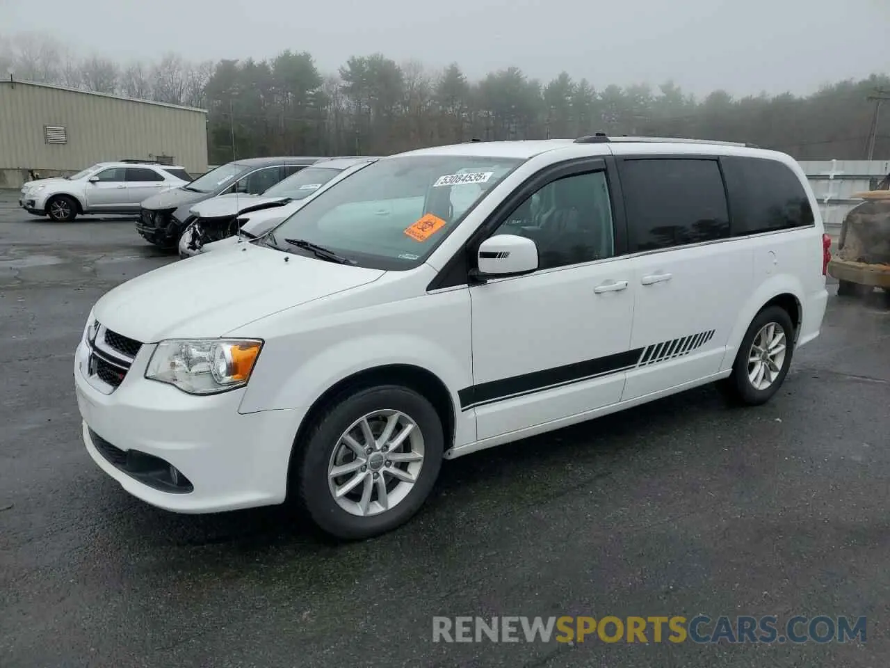1 Photograph of a damaged car 2C4RDGCG7KR755118 DODGE CARAVAN 2019