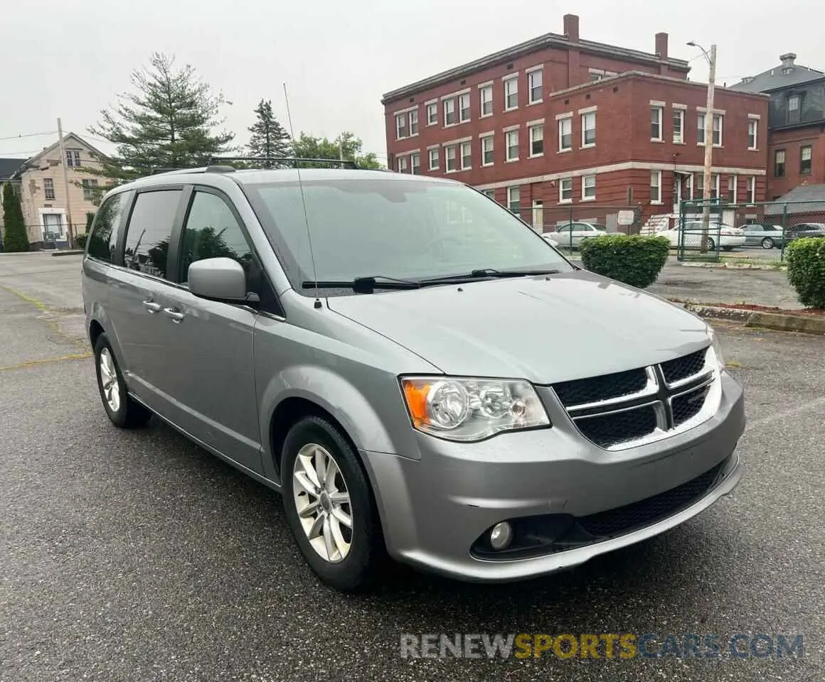 1 Photograph of a damaged car 2C4RDGCG8KR675049 DODGE CARAVAN 2019