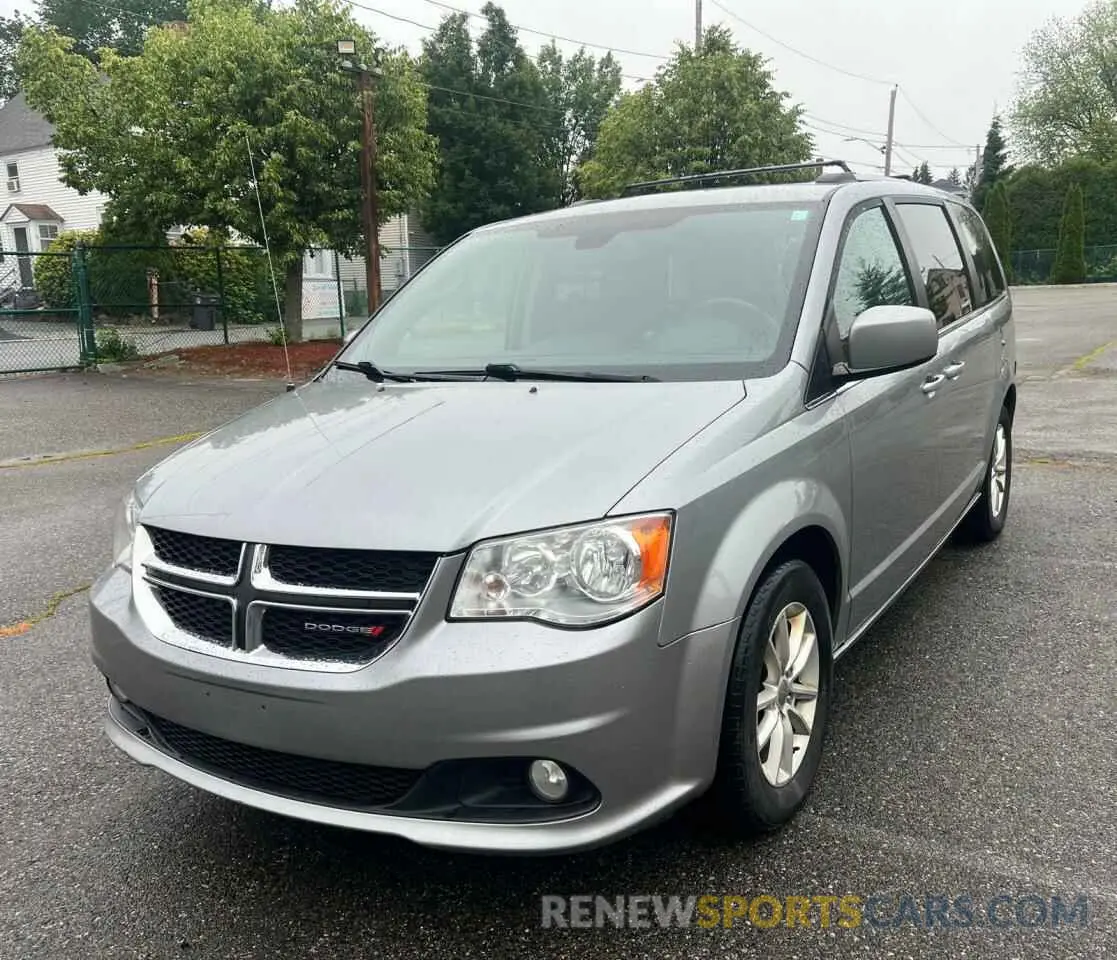 2 Photograph of a damaged car 2C4RDGCG8KR675049 DODGE CARAVAN 2019