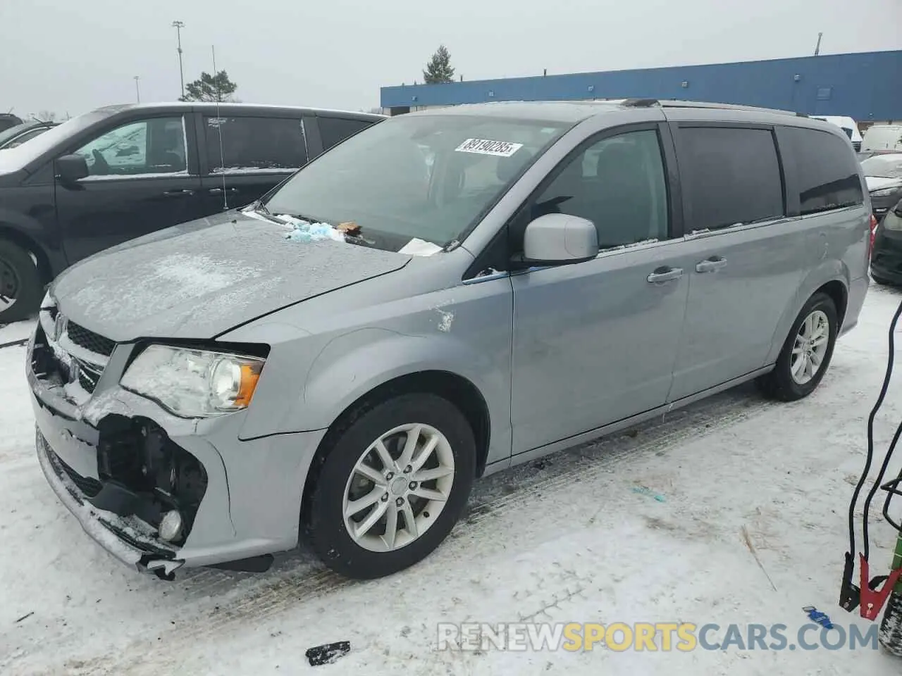 1 Photograph of a damaged car 2C4RDGCG8KR743303 DODGE CARAVAN 2019