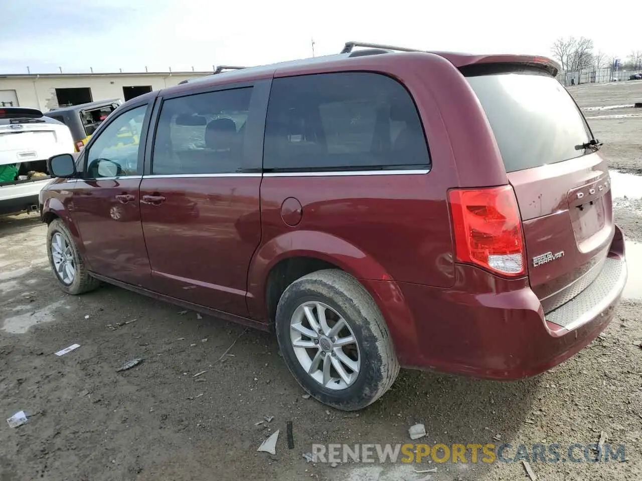 2 Photograph of a damaged car 2C4RDGCG9KR562257 DODGE CARAVAN 2019