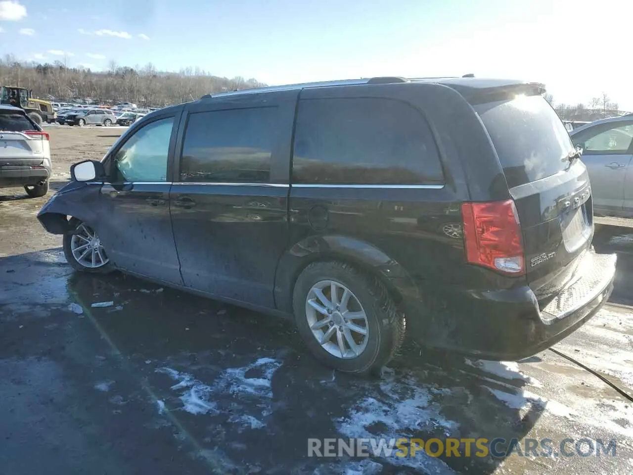 2 Photograph of a damaged car 2C4RDGCG9KR563974 DODGE CARAVAN 2019