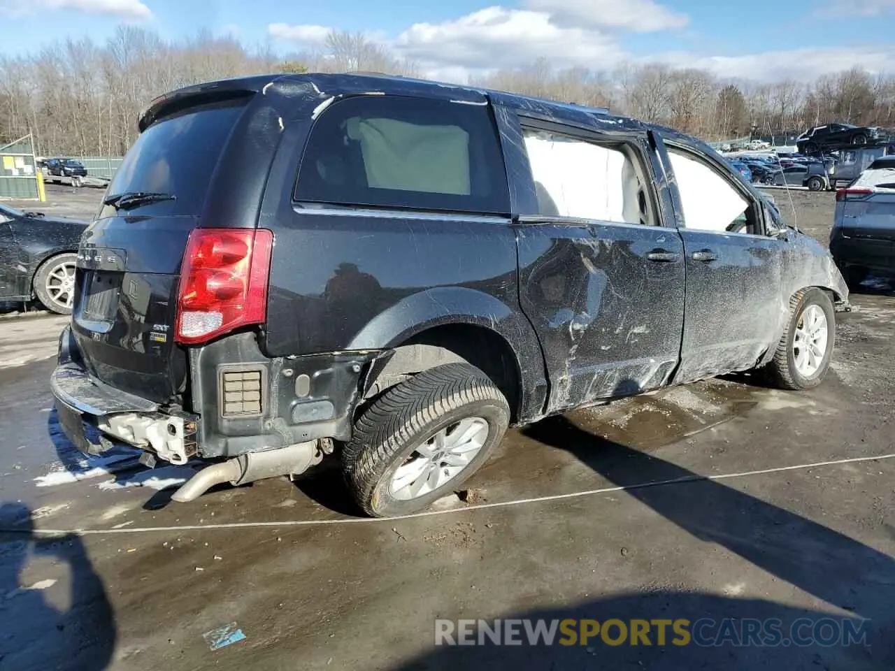 3 Photograph of a damaged car 2C4RDGCG9KR563974 DODGE CARAVAN 2019