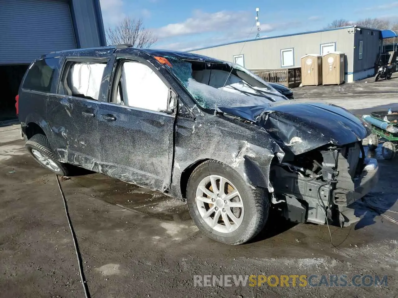 4 Photograph of a damaged car 2C4RDGCG9KR563974 DODGE CARAVAN 2019