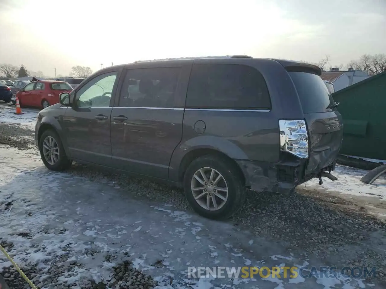 2 Photograph of a damaged car 2C4RDGCG9KR693883 DODGE CARAVAN 2019