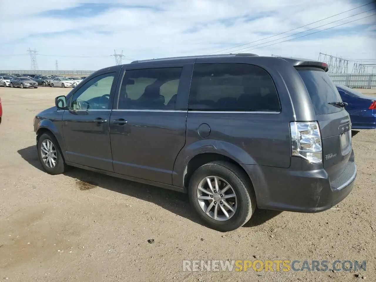 2 Photograph of a damaged car 2C4RDGCG9KR753306 DODGE CARAVAN 2019