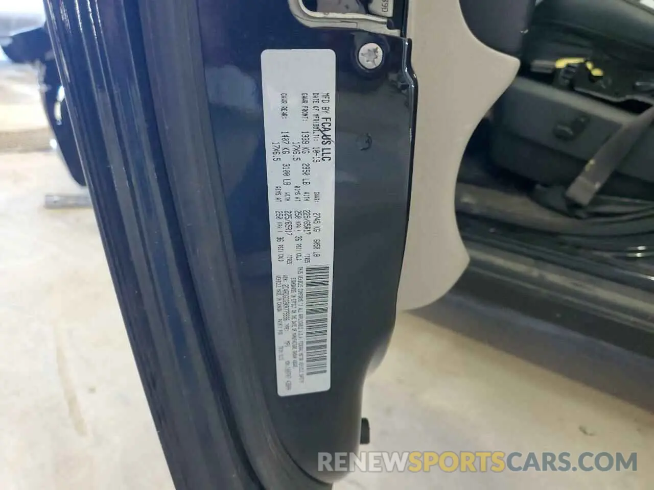 13 Photograph of a damaged car 2C4RDGCG9KR775936 DODGE CARAVAN 2019