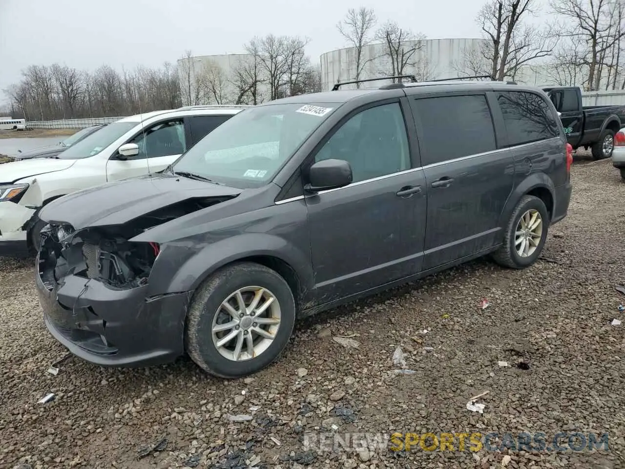 1 Photograph of a damaged car 2C4RDGCGXKR518476 DODGE CARAVAN 2019