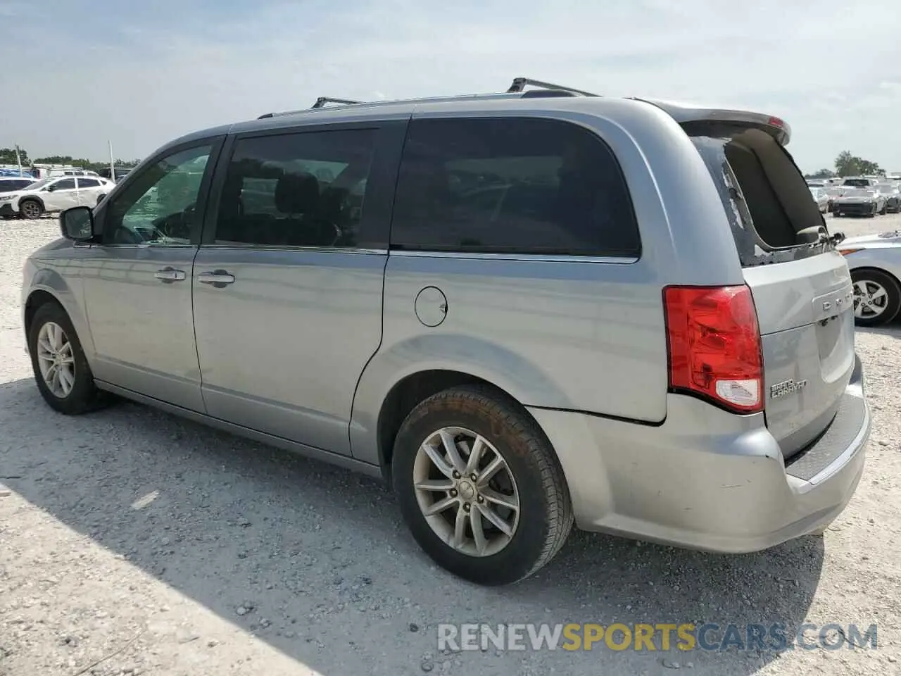 2 Photograph of a damaged car 2C4RDGCGXKR618805 DODGE CARAVAN 2019