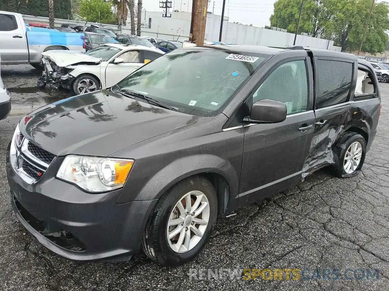 1 Photograph of a damaged car 2C4RDGCGXKR620070 DODGE CARAVAN 2019
