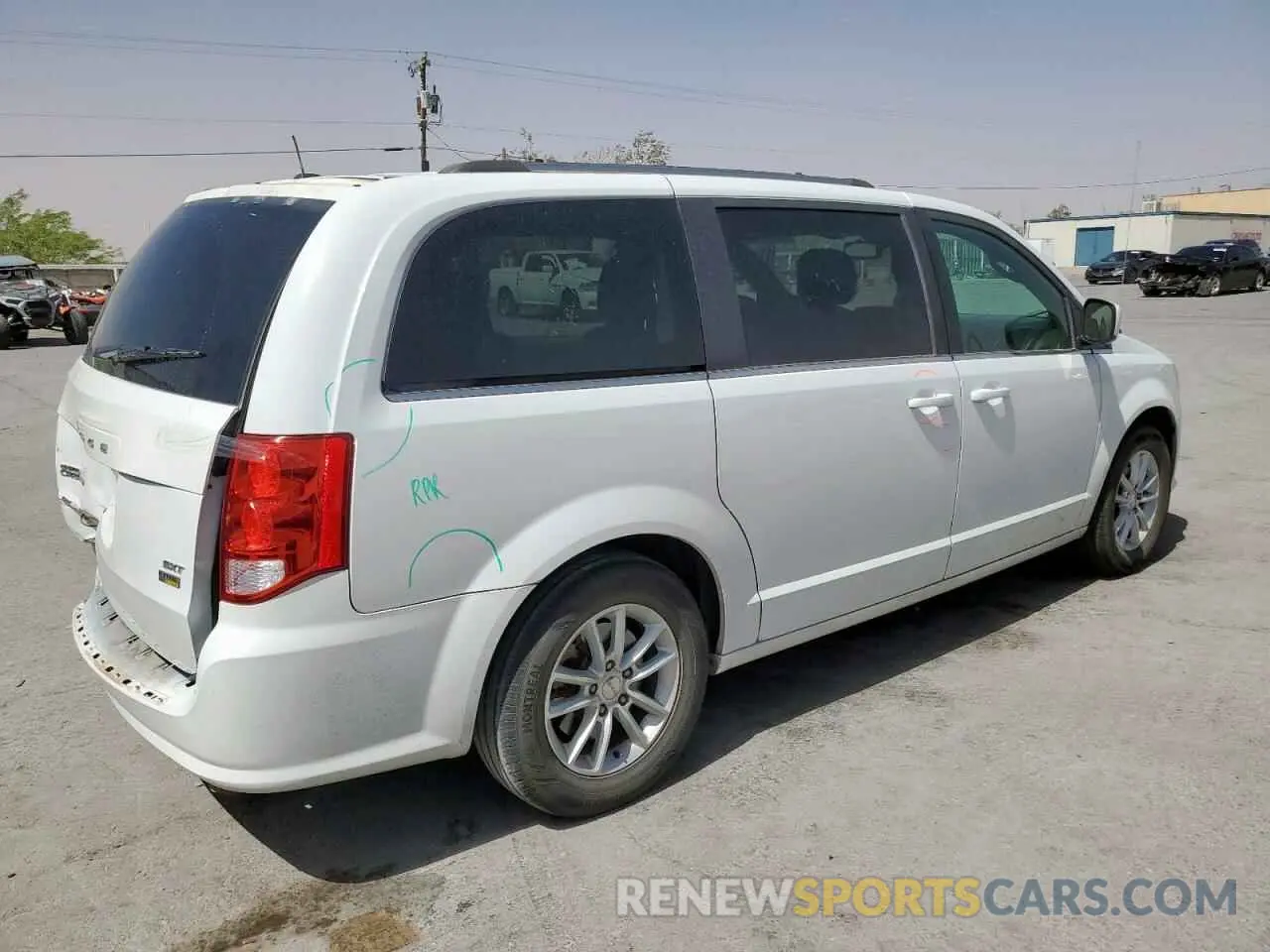 3 Photograph of a damaged car 2C4RDGCGXKR755369 DODGE CARAVAN 2019