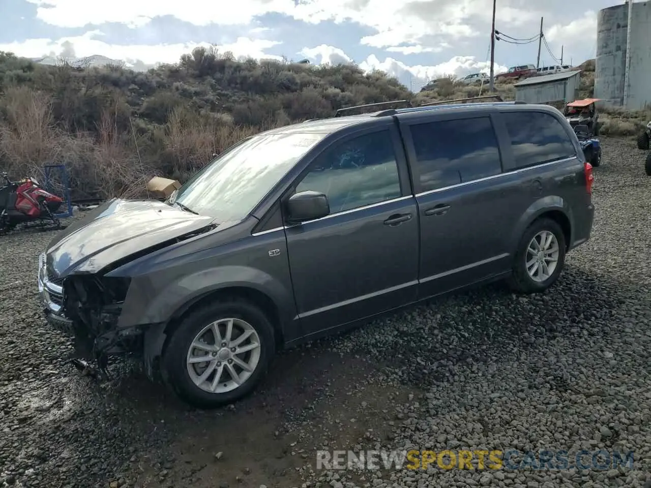 1 Photograph of a damaged car 2C4RDGCGXKR809320 DODGE CARAVAN 2019