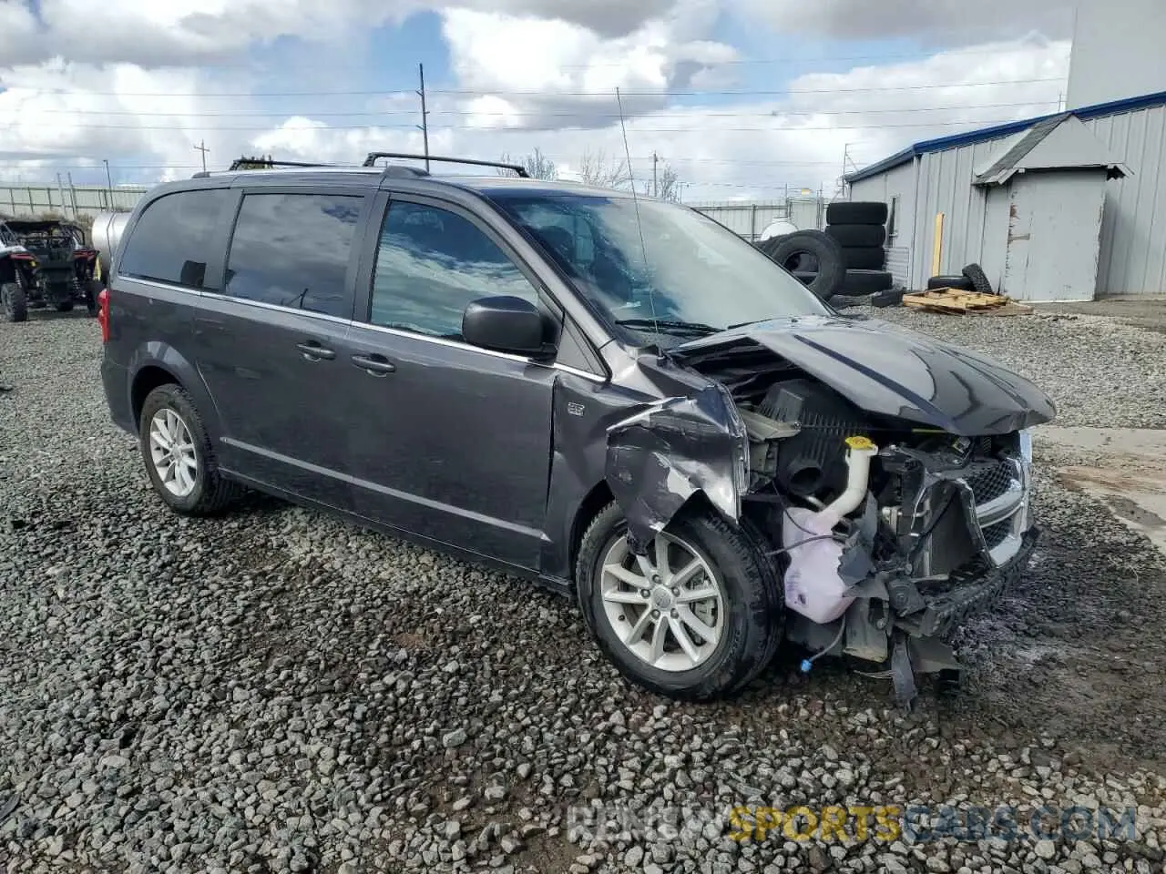 4 Photograph of a damaged car 2C4RDGCGXKR809320 DODGE CARAVAN 2019
