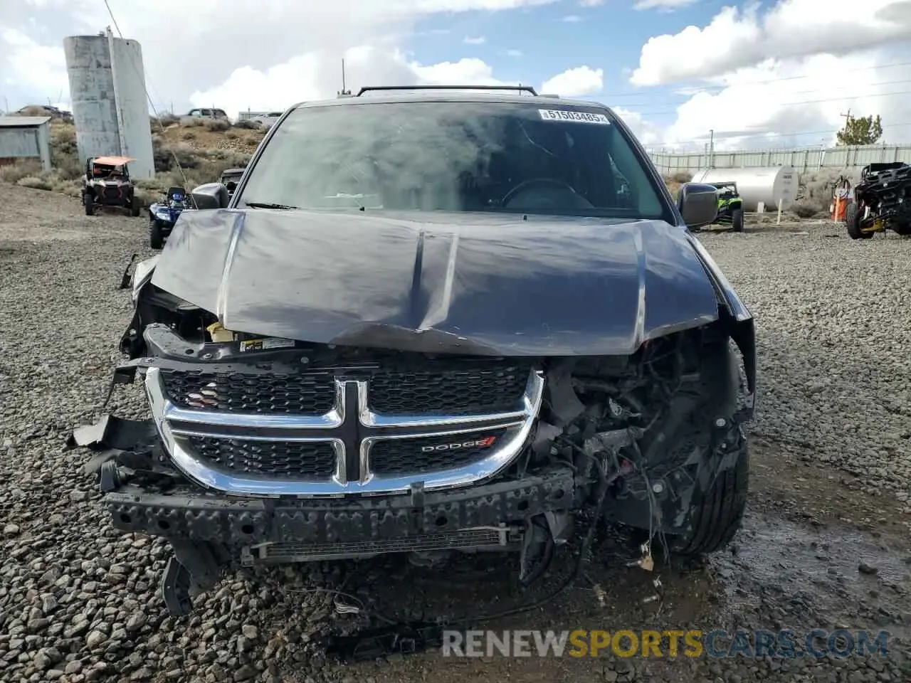 5 Photograph of a damaged car 2C4RDGCGXKR809320 DODGE CARAVAN 2019