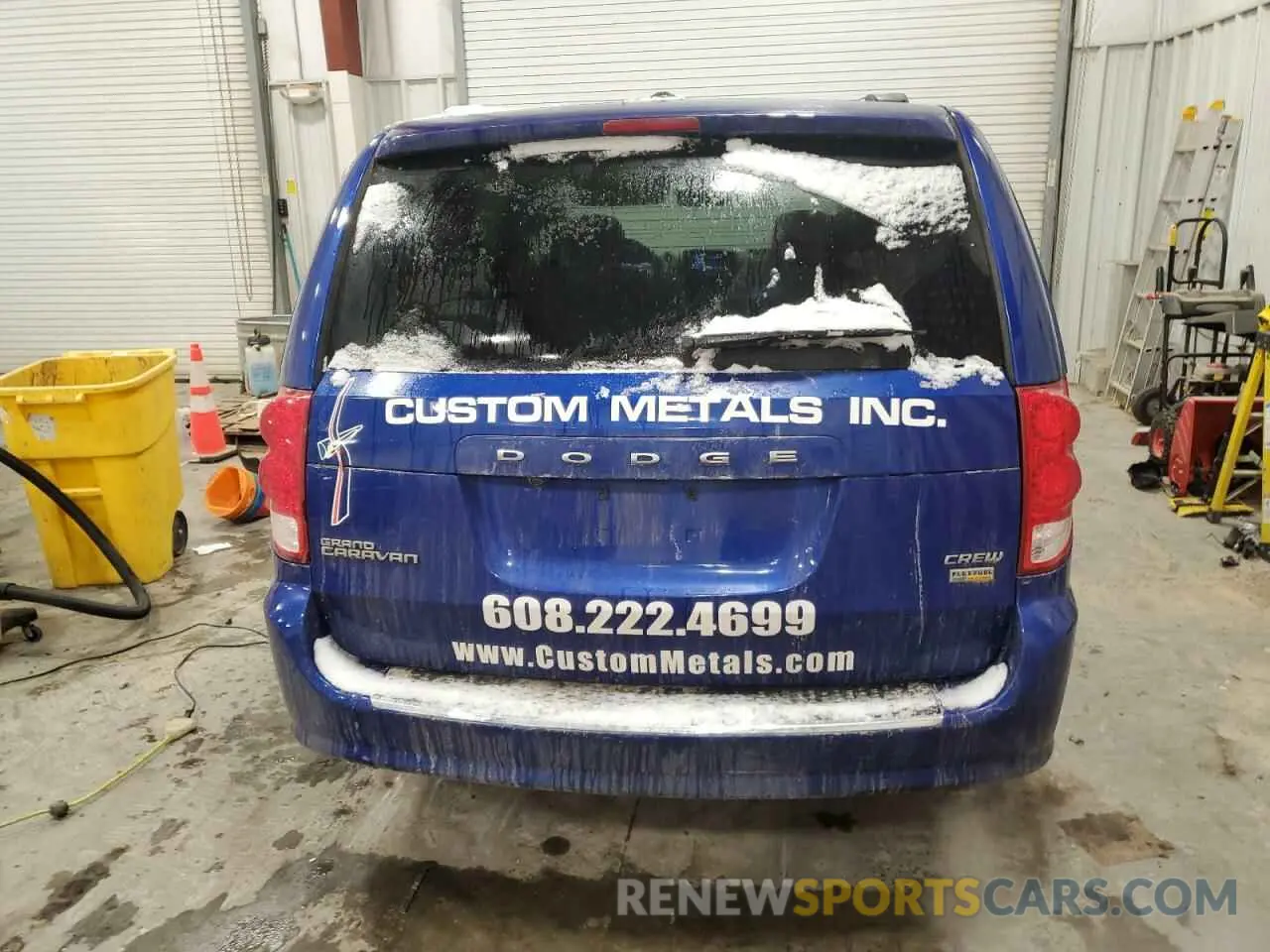 6 Photograph of a damaged car 2C4RDGDG0KR633831 DODGE CARAVAN 2019