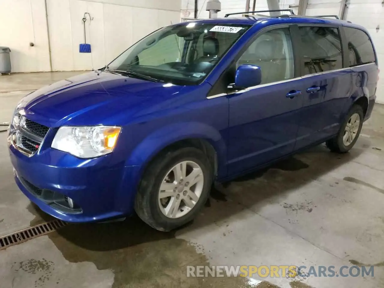 1 Photograph of a damaged car 2C4RDGDG0KR645736 DODGE CARAVAN 2019