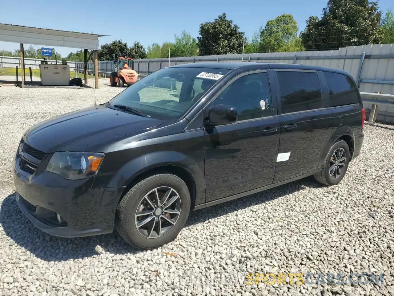 1 Photograph of a damaged car 2C4RDGEG0KR646044 DODGE CARAVAN 2019